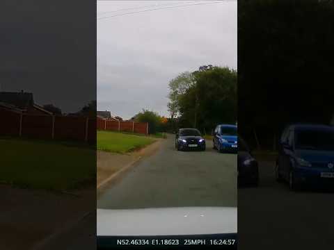 Car Driver Forces their Way Through #DashCam #Shorts #Driving