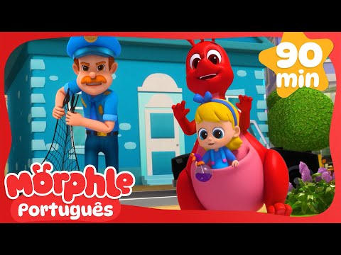 Papai, o Monstro 😱👨‍👧 | Maratona do Morphle! | Desenhos Animados Infantis em Português