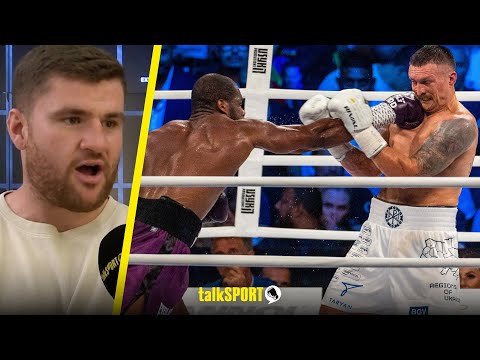 “Jab like an electric shock, I felt it down my spine!” Johnny Fisher explains how Dubois beats Usyk