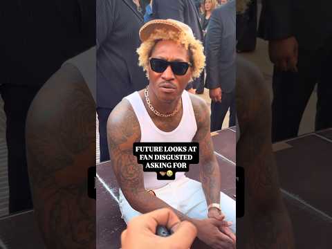Future Couldn’t Believe A Fan Asked For A Handshake 😭 #future #rap #lilbaby #nbayoungboy