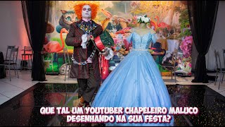 QUE TAL UM CHAPELEIRO MALUCO NA SUA FESTA? ENTRE EM CONTATO! #chapeleiromaluco #johnnydepp #cosplay