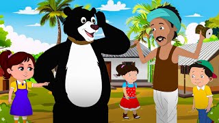 Kalu Madari Aaya - कालू मदारी आया | Hindi Rhymes For Children | Hindi Balgeet - Aayu Rhymes