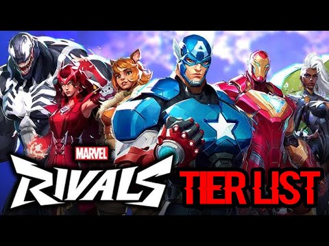 TIER LIST DE MARVEL RIVALS ! LOS MEJORES Y PEORES HEROES PARA EMPEZAR A JUGAR