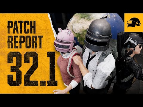 Patch Report #32.1 | PUBG