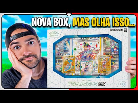 Chegou a NOVA BOX do TERAPAGOS EX! Mas OLHA ISSO...