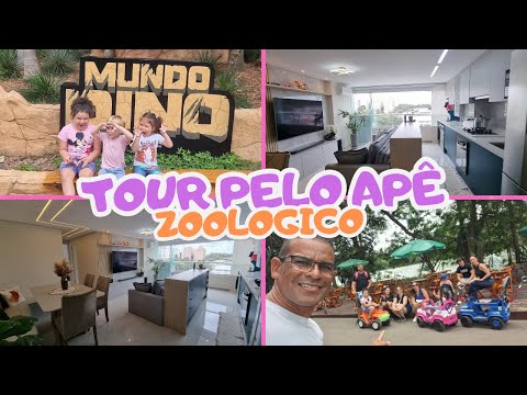 TOUR PELO APÊ DOS MEUS PAIS | A FAMILIA TODA NO ZOOLOGICO |  ANIVER MAE