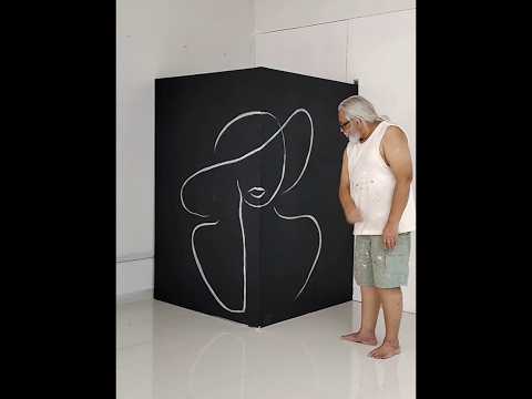 "3D Illusion Art That Breaks Reality – By Akbar Momin 🎨🔥" #shorts