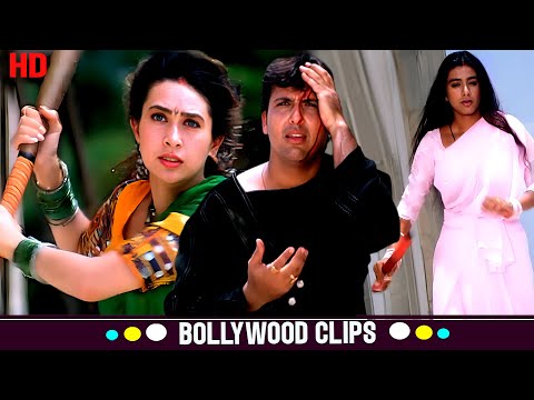 गोविंद को मिली दो शादी करने की सजा | Govinda, Tabu, Karisma Kapoor | Saajan Chale Sasural Scene