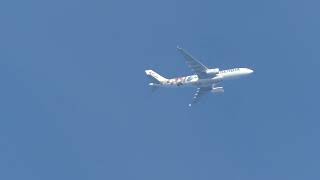 Plane Spotting (High Altitude) - Air Serbia (Expo 2027)