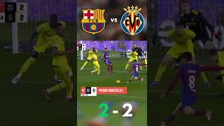 FC BARCELONA 3 - 5 VILLARREAL