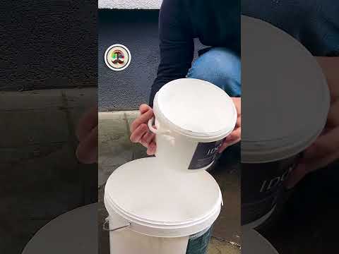 No Spill Paint Pouring Trick!