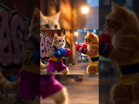 beautiful animations AI #cats #cute #funny #viral