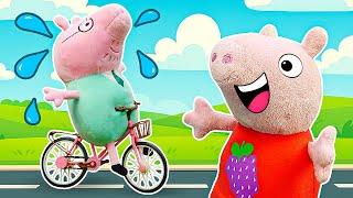 Peppa aprende la historia de amor de Mamá y Papá Pig