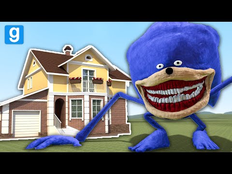 SONIC.EXE TAPES VS HOUSES!! (Garry's Mod)