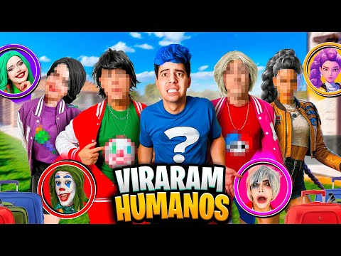 AS HUNTRIX ATACARAM OS VILÕES E ELES VIRARAM HUMANOS PRA SEMPRE!! ÚLTIMO VIDEO DELES NO CANAL!!