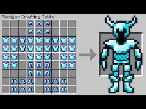 Minecraft, aber CRAFTING ist RIESIG...
