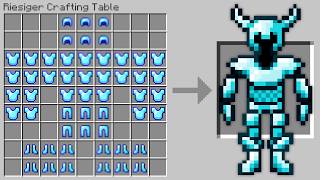Minecraft, aber CRAFTING ist RIESIG...