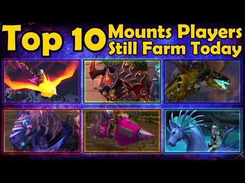 Top 10 Rarest Mounts Players Still Farm Today