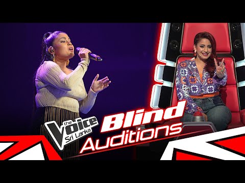 Sadunika Sewwandi | Shaheena(ෂහීනා) | Blind Auditions | The Voice Sri Lanka