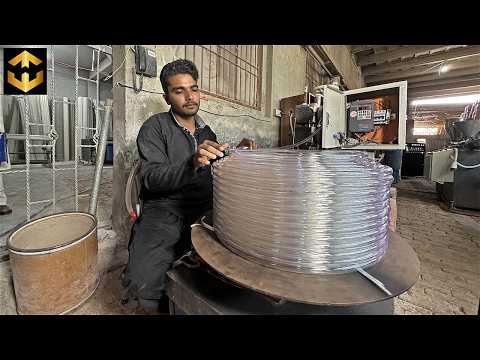 Amazing Process of making Garden Water Pipe in Factory | PVC Garden Pipes Manufacturing Process