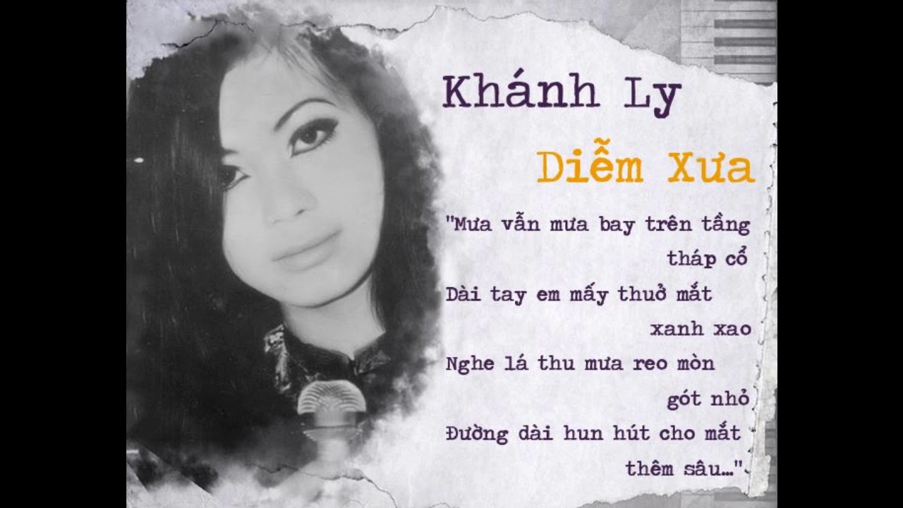 Lời bài hát Diễm Xưa (lyrics) - Sáng tác: Trịnh Công Sơn