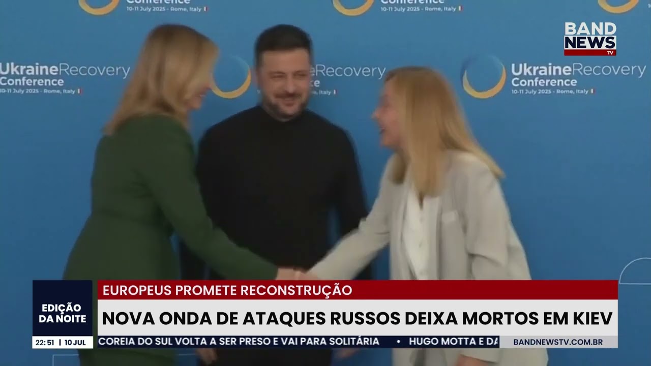 Nova onda de ataques russos deixa mortos em Kiev | BandNews TV