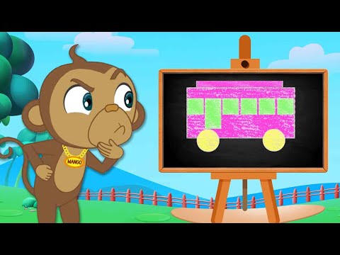 बस का निर्माण करो और आकर सीखो | Learn Shapes In Hindi & Build A Bus | Annie Aur Ben