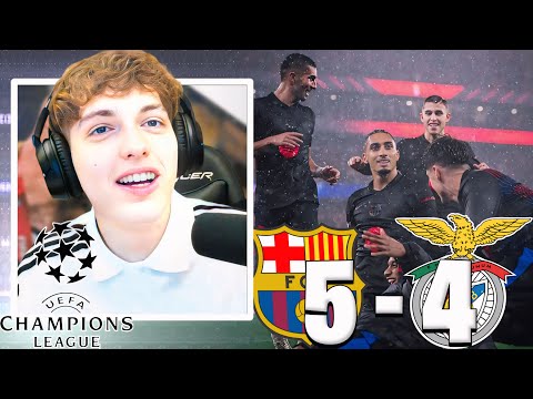 DAVOO XENEIZE REACCIONA Y OPINA DE BARCELONA 5 BENFICA 4 | REMONTADA HISTORICA DEL FC BARCELONA