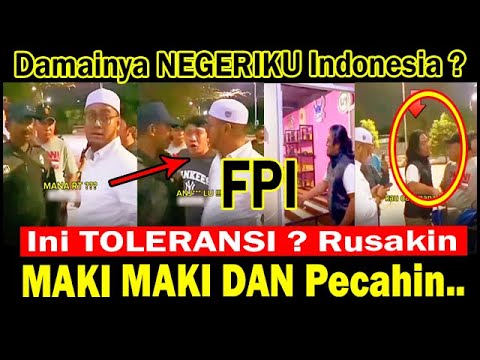 BARU SAJA ! TERJADI LAGI AKSI PERUSKAN DAN PERLARANGAN OLEH FPI | PERMADI ABU JANDA