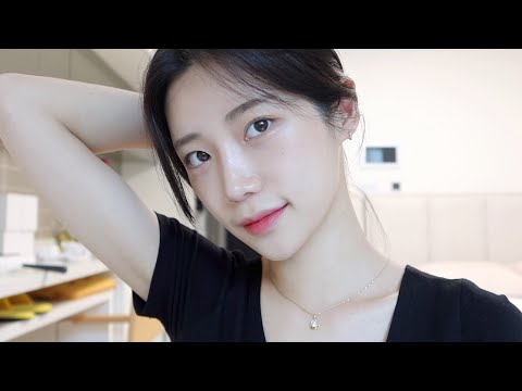 드디어 이사 완료💚 이사 후 첫 메이크업 촬영! 같이 준비해요💚