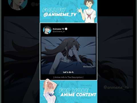 Most awkward moment in anime 💀 #anime #shorts