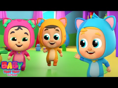 Baby Toot Toot - Ba Chú Mèo Con Nhỏ Số Bài Hát + Thêm Bài Thơ Mầm Non Cho Bé