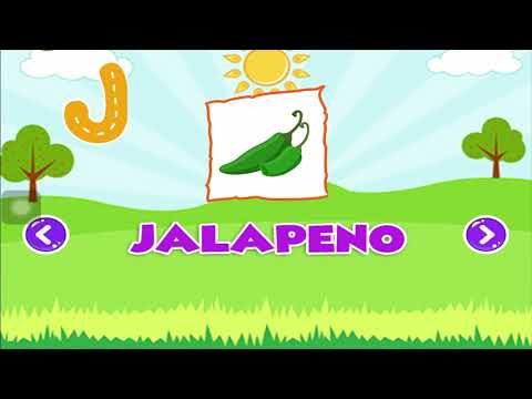 Vegetable Alphabet For Kids | Alphabet For Children | Vegetables Alphabet A To Z