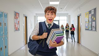 تجهيزات اول يوم مدرسة 📚 روتين يوم كامل !