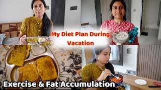 தமிழில் Post 35 Years Weight Gain Struggle 👉 My Diet Plan During Vacation 🧿 21 Days Challenge