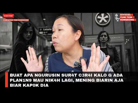 BUAT APA NGURUSIN SUR4T C3R4I KALO G ADA PLAN1N9 MAU NIK4H LAGI, MENING BIARIN AJA BIAR KAP0K DIA