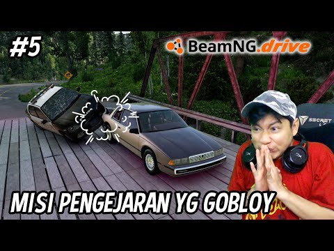 JADI POLISI MISI PENGEJARAN LIAR | BEAMNG.DRIVE #5