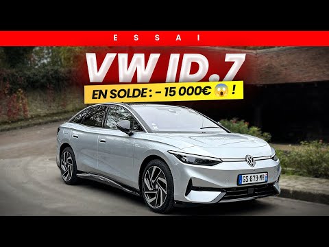 ESSAI Volkswagen ID 7 : VW casse les prix avec 15 000€ de REDUCTION. Une AFFAIRE pour autant ?