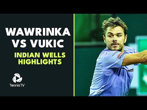 Stan Wawrinka vs Aleksandar Vukic Highlights | Indian Wells 2023