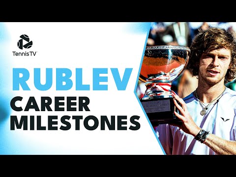 The Road To Monte Carlo Glory 🏆 | Andrey Rublev Career Milestones