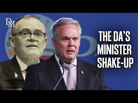 YouTube video thumbnail: Why did the DA Decide to Fire its Environment Minister Dion George?