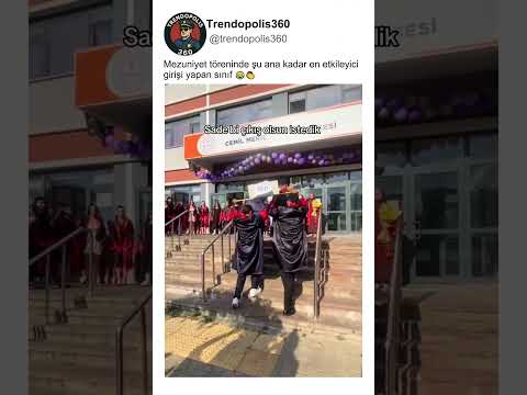 Şimdiye Kadar En İyi Mezuniyet Töreni👏