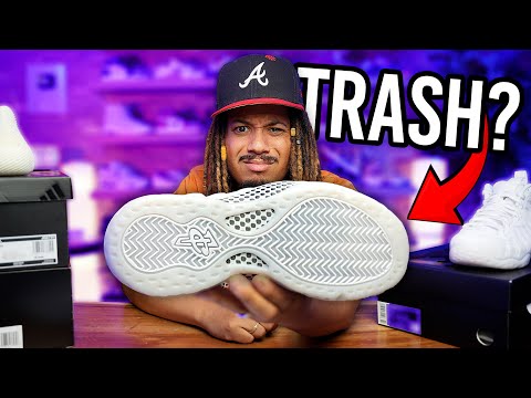 GOT EM EARLY ! BEWARE Before Buying FOAMPOSITE TRIPLE WHITE !