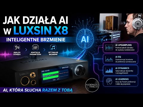 Tak działa AI w Luxsin X8 - WYJAŚNIAMY – przyszłość Hi-Fi jest już tutaj!