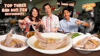 TOP 3 BAK KUT TEH SPOTS IN SINGAPORE Ft. Mark Lee! | AOTD Ep 42