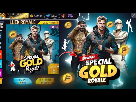 New Gold Royale Free Rewards Free Fire | New Event Free Fire Bangladesh Server | Free Fire New Event