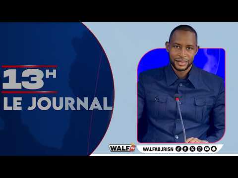 Le journal de 13h du mardi 09 mars 2026 sur Walf TV