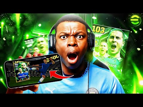 LUCKY MAN HD😁 | 104 EPIC EDEN HAZARD PACK OPENING!!!