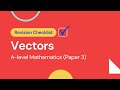 Vector Concepts and Operations