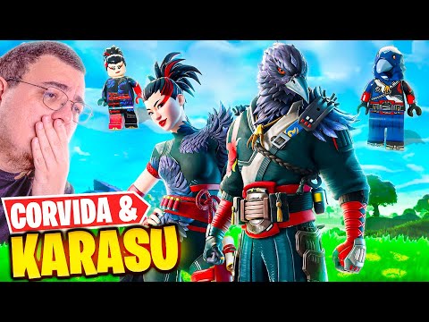 NOVA SKIN DO CORVÃO NO FORTNITE KARASU